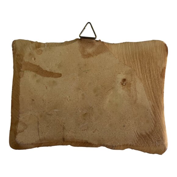 Vintage Pisa Italy Souvenir Wall Plaque Campo dei Miracoli Leaning Tower Relief - Picture 4 of 4